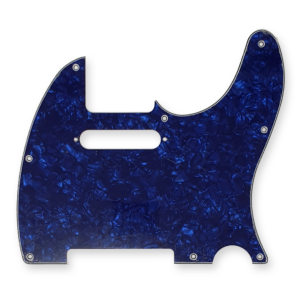 Fleor telecaster slagplaat STD 4-ply blue pearl