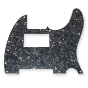 Fleor telecaster slagplaat HB 3-ply black pearl