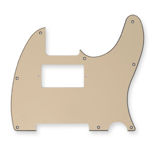 Fleor telecaster slagplaat HB 3-ply cream
