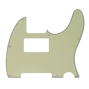Fleor telecaster slagplaat HB 3-ply mint green