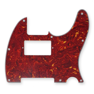 Fleor telecaster slagplaat HB 4-ply red tortoise