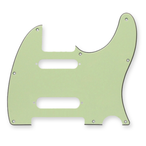 Fleor telecaster slagplaat TST 3-ply mint green
