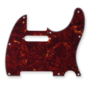Fleor telecaster slagplaat STD red tortoise