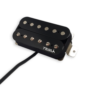 Tesla VR-Nitro humbucker pickup, black, bridge