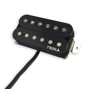 Tesla VR-Nitro humbucker pickup, black, neck