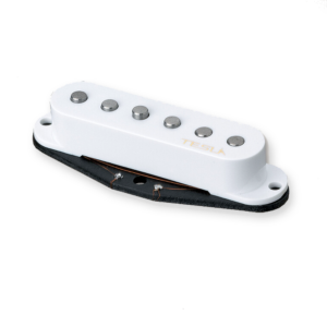 Tesla Plasma-1 single coil pickup, wit, bridge