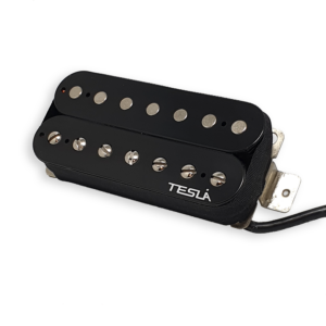 Tesla Plasma-71 humbucker pickup, 7-string, zwart, bridge