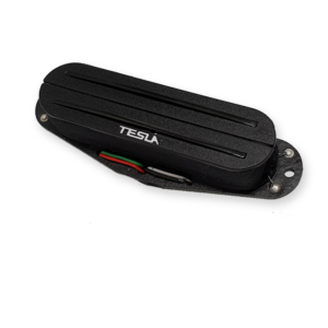 Tesla Plasma RS-2 double rail pickup, zwart, universeel