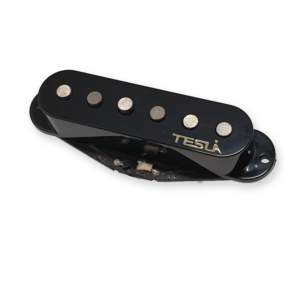 Tesla VR-1 single coil pickup, zwart, bridge
