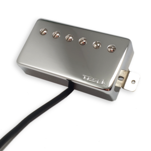 Tesla VR-2 humbucker pickup, chrome, neck