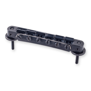 TonePros AVR2 B Tune-O-Matic brug, 73,6 mm, zwart