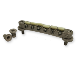 TonePros NVR2G AS Tune-O-Matic brug, 73,6 mm, antique silver