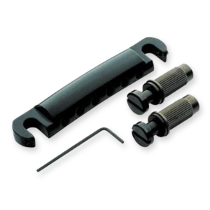 TonePros T1Z BC stop tailpiece 82 mm, blackchrome
