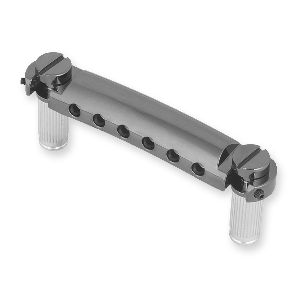 TonePros T1ZS BC stop tailpiece 82 mm, blackchrome