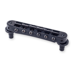 TonePros T3BP B standard tune-o-matic brug, zwart