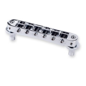 TonePros T3BP C standard tune-o-matic brug, chrome