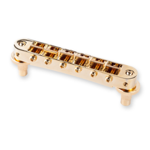 TonePros T3BP G standard tune-o-matic brug, gold