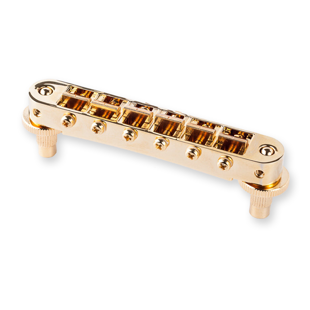 TonePros T3BP G standard tune-o-matic brug, gold