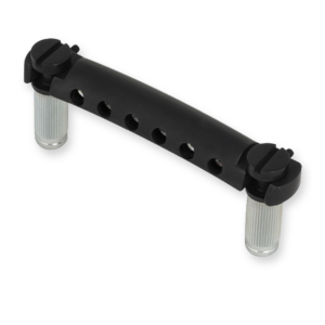TonePros VTNA B wrap-around tailpiece 82 mm, zwart