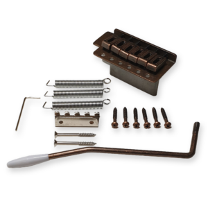 Fleor tremolo brug set, vintage style, bronze