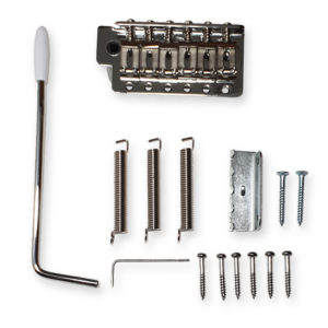 Fleor tremolo brug set, vintage style, chrome