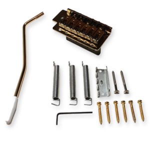 Fleor tremolo brug set, modern style, gold