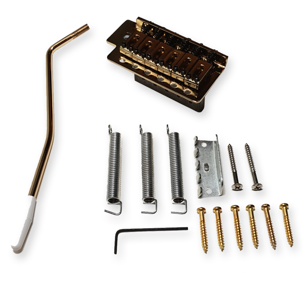 Fleor tremolo brug set, modern style, gold