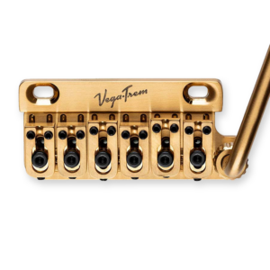 VegaTrem VT1-2P-GD 2-point tremolo stainless steel gold