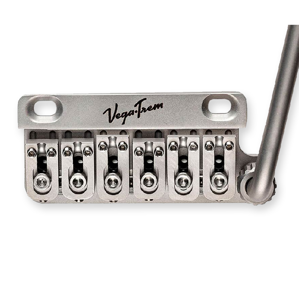 VegaTrem VT1-2P-SA 2-point tremolo stainless steel satin