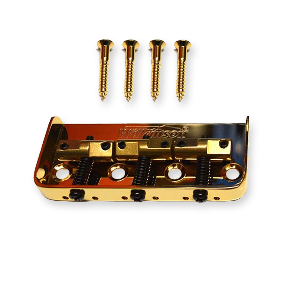 Wilkinson B-WTBS-G vaste brug voor telecaster, gold