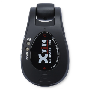 XVive U2 guitar wireless transmitter black