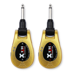 XVive U2 guitar wireless system gold