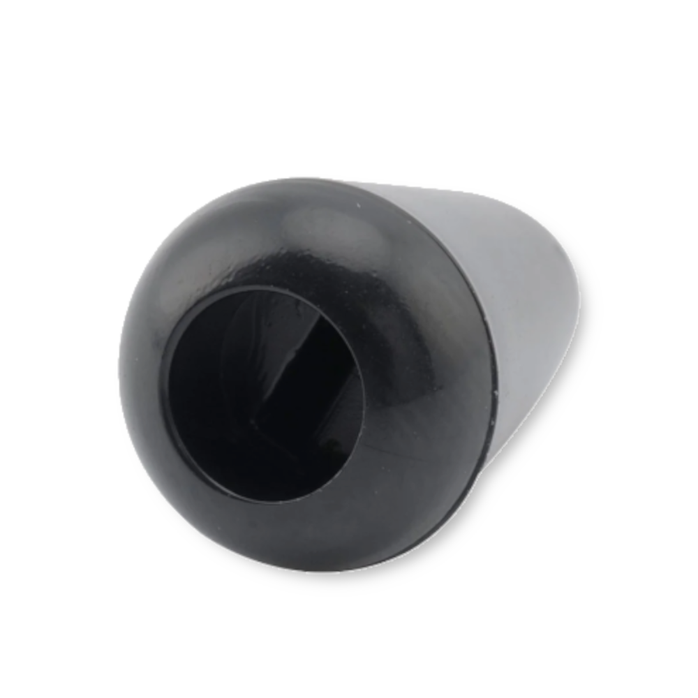 ML M236 Schakelaar knop, voor 3,7 mm hendel, zwart - Afbeelding 2