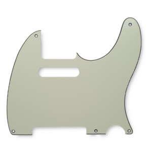 Telecaster pickguard STD 5-hole mint green